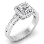 1.35 ct Natural Diamond Solitaire Engagement Wedding Rings14k Gold