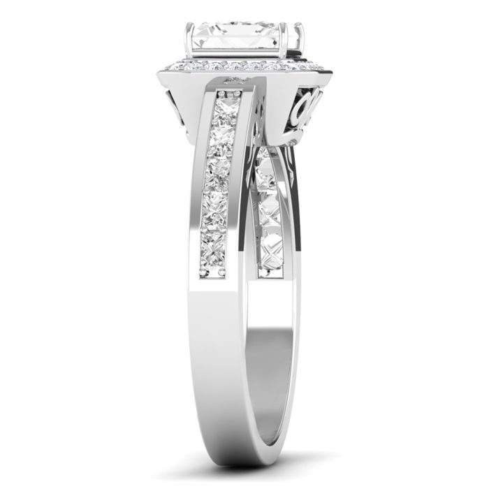 1.35 ct Natural Diamond Solitaire Engagement Wedding Rings14k Gold - Image 4