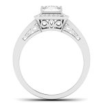 1.35 ct Natural Diamond Solitaire Engagement Wedding Rings14k Gold - Image 5