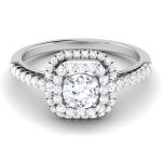 1.17 ct Natural Diamond Solitaire Engagement Wedding Rings14k Gold - Image 2