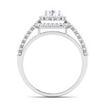 1.17 ct Natural Diamond Solitaire Engagement Wedding Rings14k Gold - Image 5