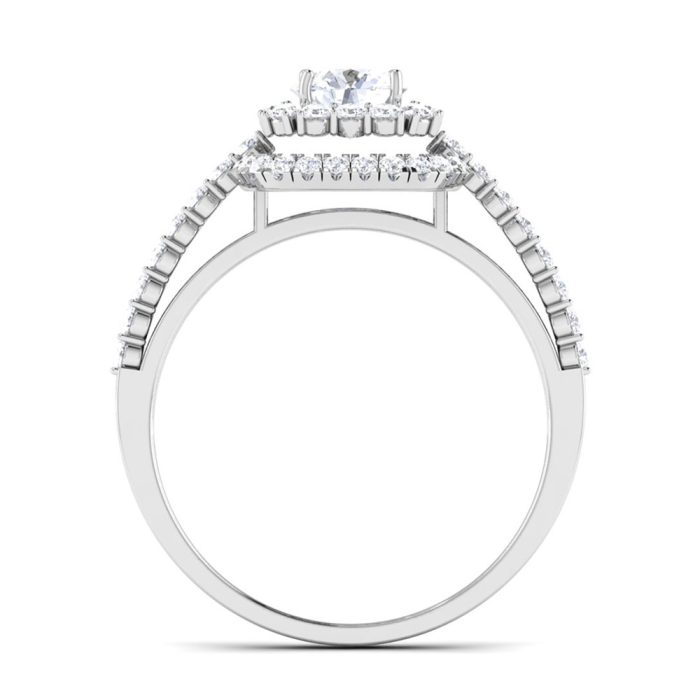 1.17 ct Natural Diamond Solitaire Engagement Wedding Rings14k Gold - Image 5