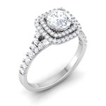 1.27 ct Natural Diamond Solitaire Engagement Wedding Rings14k Gold