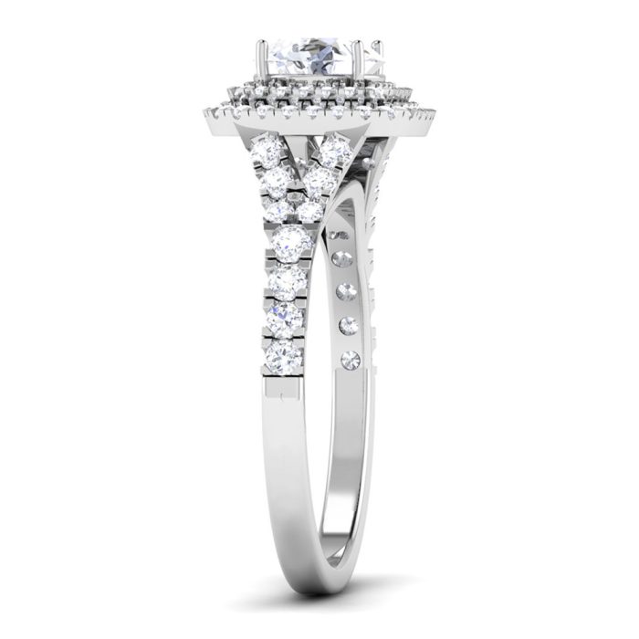 1.27 ct Natural Diamond Solitaire Engagement Wedding Rings14k Gold - Image 4
