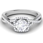 1.40 ct Natural Diamond Solitaire Engagement Wedding Rings14k Gold - Image 2
