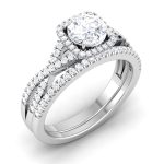 1.40 ct Natural Diamond Solitaire Engagement Wedding Rings14k Gold