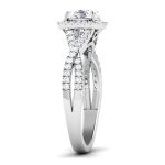 1.40 ct Natural Diamond Solitaire Engagement Wedding Rings14k Gold - Image 4