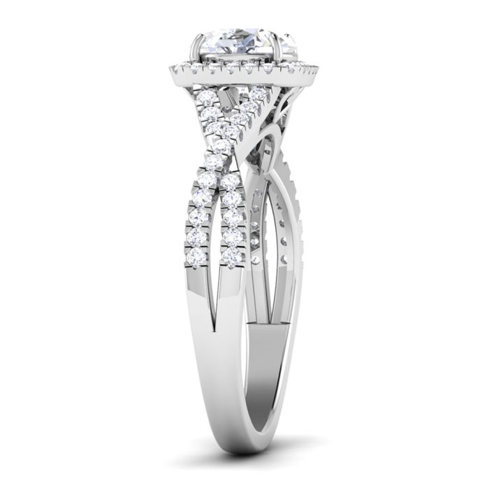 1.40 ct Natural Diamond Solitaire Engagement Wedding Rings14k Gold - Image 4