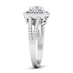 1.09 ct Natural Diamond Solitaire Engagement Wedding Rings14k Gold - Image 4