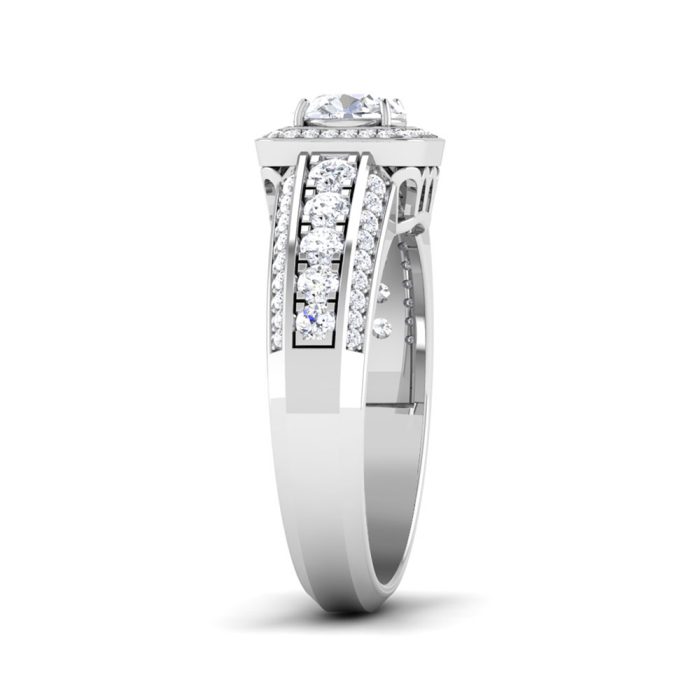 1.40 ct Natural Diamond Solitaire Engagement Wedding Rings14k Gold - Image 4