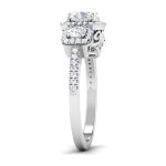 1.30 ct Natural Diamond Solitaire Engagement Wedding Rings14k Gold - Image 4