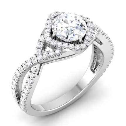 1.25 ct Natural Diamond Solitaire Engagement Wedding Rings14k Gold