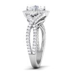 1.25 ct Natural Diamond Solitaire Engagement Wedding Rings14k Gold - Image 4
