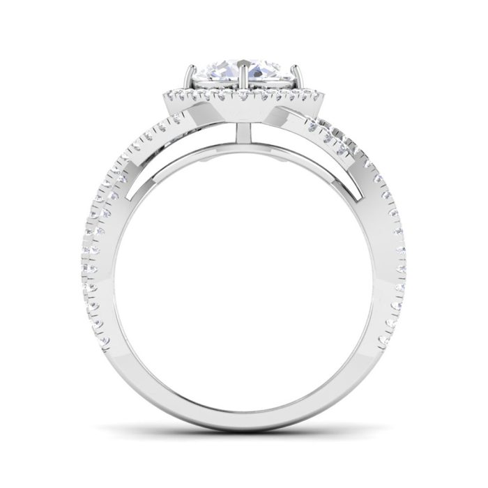 1.25 ct Natural Diamond Solitaire Engagement Wedding Rings14k Gold - Image 5