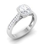 1.09 ct Natural Diamond Solitaire Engagement Wedding Rings14k Gold