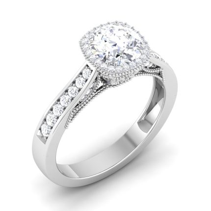 1.09 ct Natural Diamond Solitaire Engagement Wedding Rings14k Gold