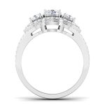1.32 ct Natural Diamond Solitaire Engagement Wedding Rings14k Gold - Image 5