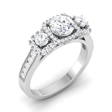 1.39 ct Natural Diamond Solitaire Engagement Wedding Rings14k Gold