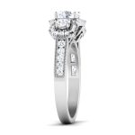 1.39 ct Natural Diamond Solitaire Engagement Wedding Rings14k Gold - Image 4