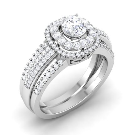 1.09 ct Natural Diamond Solitaire Engagement Wedding Rings14k Gold