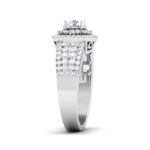 1.23 ct Natural Diamond Solitaire Engagement Wedding Rings14k Gold - Image 4
