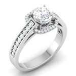 1.25 ct Natural Diamond Solitaire Engagement Wedding Rings14k Gold