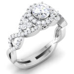 1.00 ct Natural Diamond Solitaire Engagement Wedding Rings14k Gold