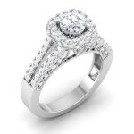 1.45 ct Natural Diamond Solitaire Engagement Wedding Rings14k Gold