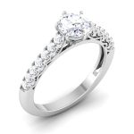 1.35 ct Natural Diamond Solitaire Engagement Wedding Rings14k Gold