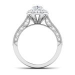 1.17 ct Natural Diamond Solitaire Engagement Wedding Rings14k Gold - Image 5