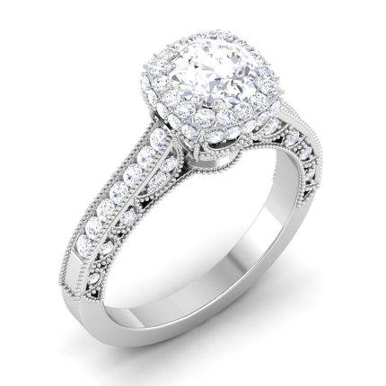 1.27 ct Natural Diamond Solitaire Engagement Wedding Rings14k Gold