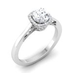 1.32 ct Natural Diamond Solitaire Engagement Wedding Rings14k Gold