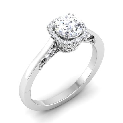 1.32 ct Natural Diamond Solitaire Engagement Wedding Rings14k Gold