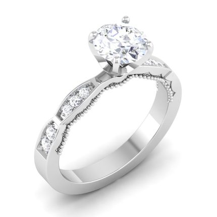 1.40 ct Natural Diamond Solitaire Engagement Wedding Rings14k Gold