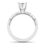 1.40 ct Natural Diamond Solitaire Engagement Wedding Rings14k Gold - Image 5