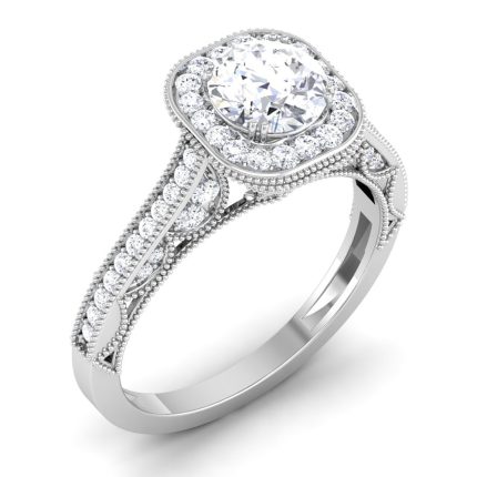 1.09 ct Natural Diamond Solitaire Engagement Wedding Rings14k Gold