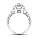 1.09 ct Natural Diamond Solitaire Engagement Wedding Rings14k Gold - Image 5