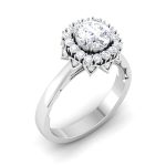 1.41 ct Natural Diamond Solitaire Engagement Wedding Rings14k Gold