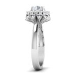 1.41 ct Natural Diamond Solitaire Engagement Wedding Rings14k Gold - Image 4