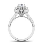 1.41 ct Natural Diamond Solitaire Engagement Wedding Rings14k Gold - Image 5