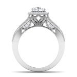 1.28 ct Natural Diamond Solitaire Engagement Wedding Rings14k Gold - Image 5