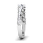 1.25 ct Natural Diamond Solitaire Engagement Wedding Rings14k Gold - Image 4