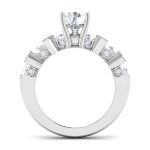 1.39 ct Natural Diamond Solitaire Engagement Wedding Rings14k Gold - Image 5