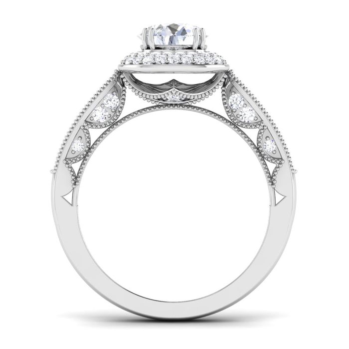 1.80 ct Natural Diamond Solitaire Engagement Wedding Rings14k Gold - Image 5