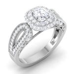 1.50 ct Natural Diamond Solitaire Engagement Wedding Rings14k Gold