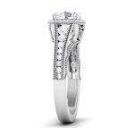 1.40 ct Natural Diamond Solitaire Engagement Wedding Rings14k Gold - Image 4