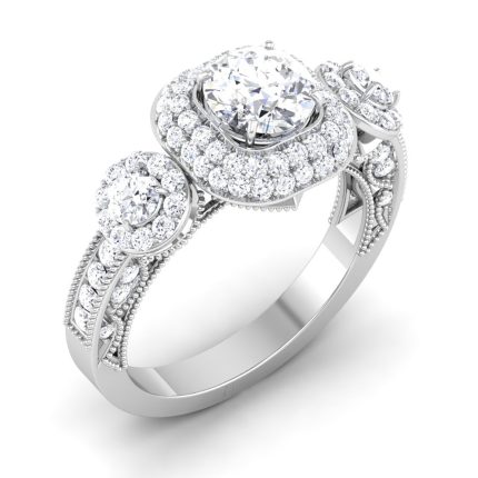 1.75 ct Natural Diamond Solitaire Engagement Wedding Rings14k Gold
