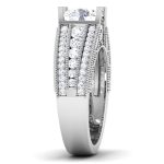 1.85 ct Natural Diamond Solitaire Engagement Wedding Rings14k Gold - Image 4