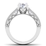 1.85 ct Natural Diamond Solitaire Engagement Wedding Rings14k Gold - Image 5