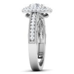 1.30 ct Natural Diamond Solitaire Engagement Wedding Rings14k Gold - Image 4